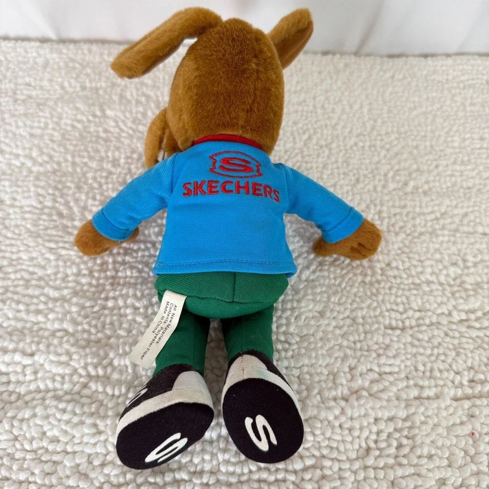 90s Skechers‎ Dog stuffed animal VTG rare 8